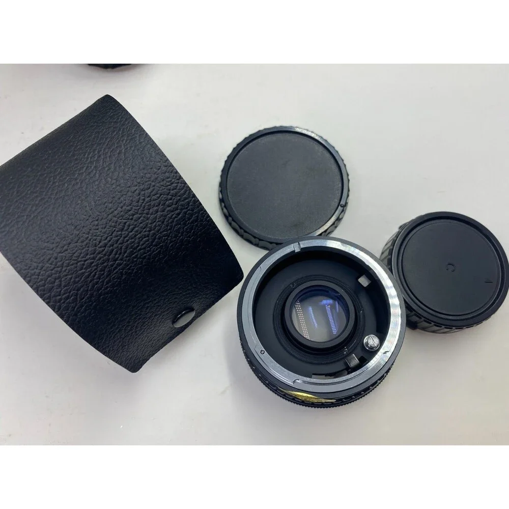Canon AE-1 35mm Film SLR Camera Kit Lenses‎ Zoom Macro Flash 50mm 28-80 80-200